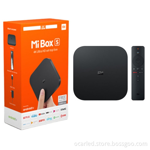 Xiaomi Mi Box S: 4K Google TV Box with Quad Core Processor